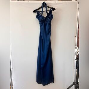 BCBGMAXAZRIA Navy blue cocktail dress formal size 04 NEW